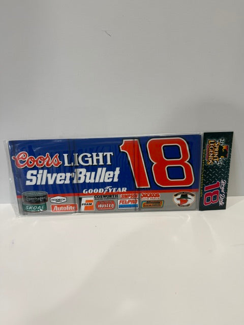 Sprint Legends #18 Brad Doty Coors Light Silver Bullet Wing Panel