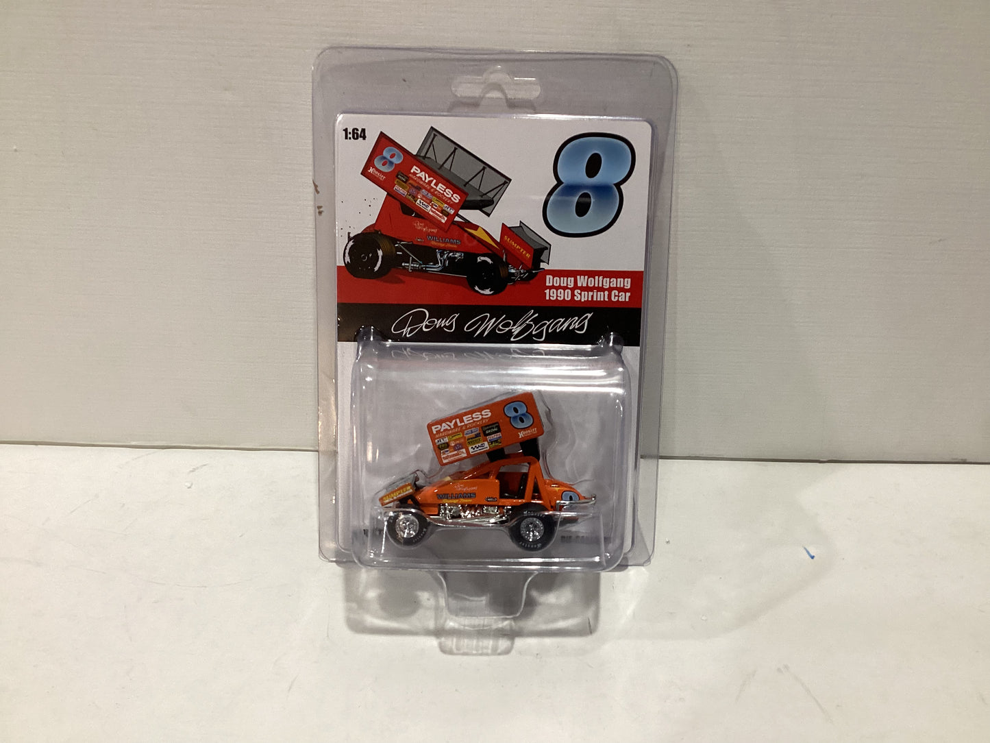 1/64 Knockout Promotions Doug Wolfgang 1990 Sprint Car