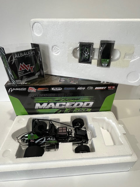 1/18 ACME Carson Macedo #41 Albaugh Jason Johnson Racing 2024 Sprint Car