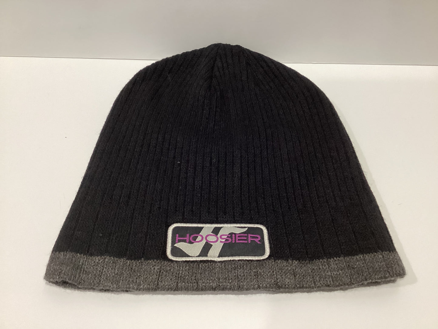 Hoosier Black/Gray Beanie Hat