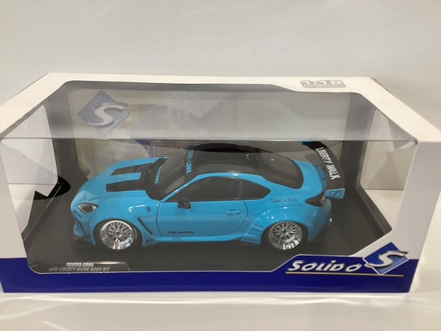 1/18 Solido GR86 w/ Liberty Work Body Kit Baby Blue 2024
