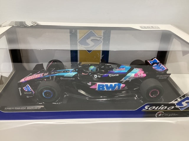 1/18 Solido Alpine team A524 Braziliam GP #31 Ocon