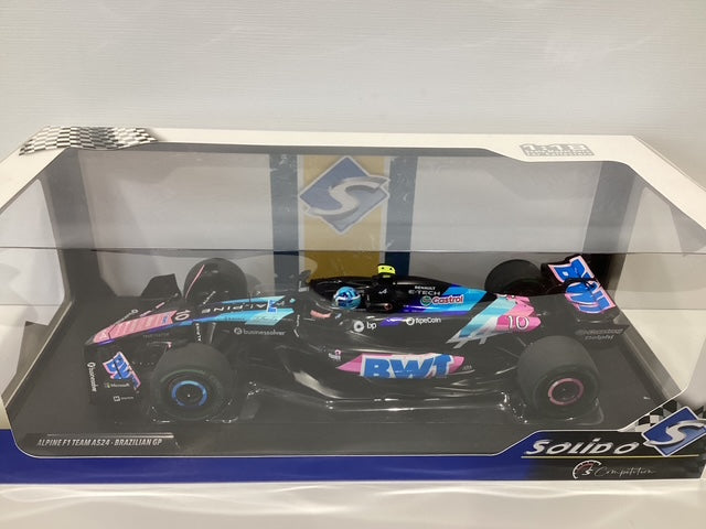 1/18 Solido Alpine team A524 Brazilian GP #10 Gasly