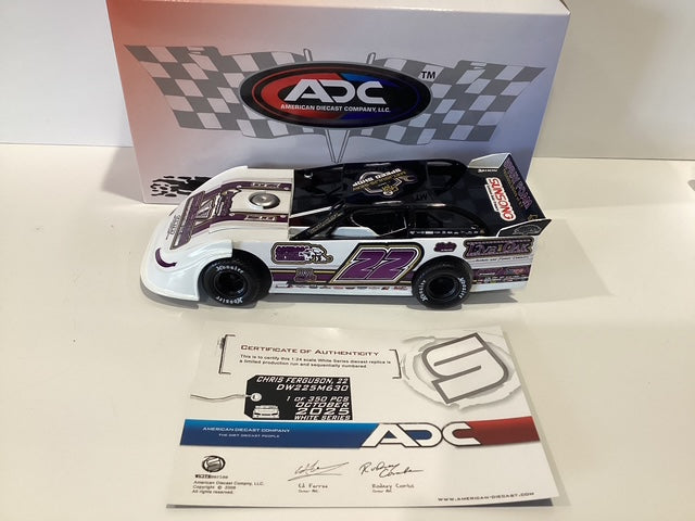 1/24 ADC Chris Ferguson #22 Live Oak 2025 Dirt Late Model