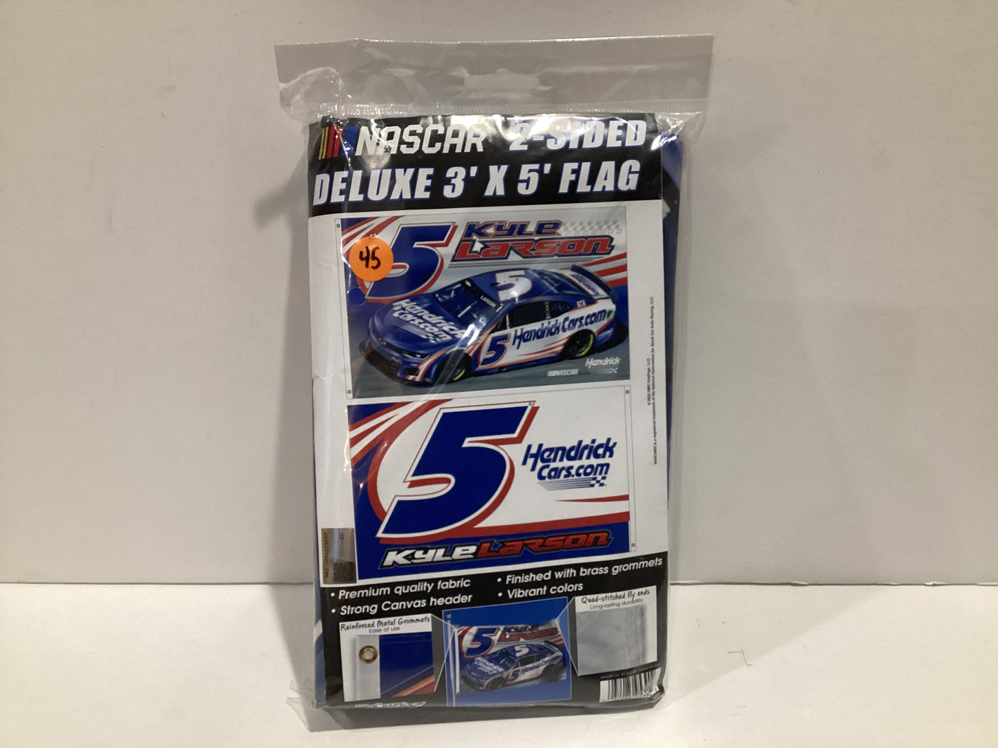 WinCraft Racing Deluxe 2-Sided 3'x5' #5 Kyle Larson HendrickCars.com Flag