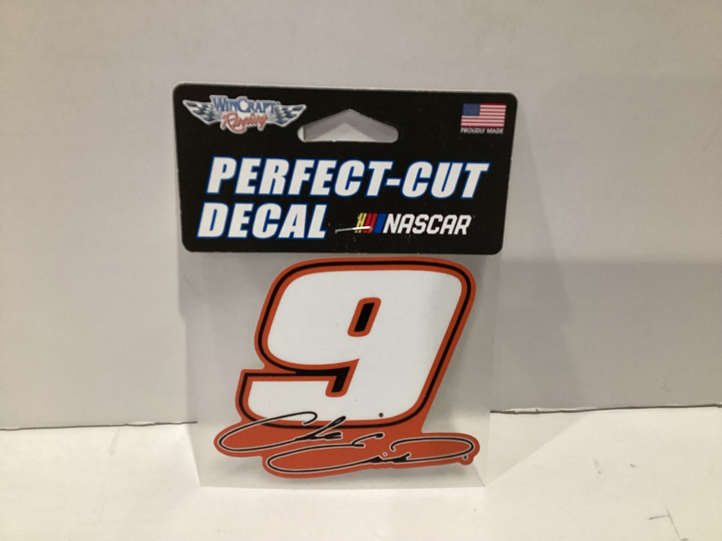 WinCraft Racing Perfect Cut Decal Nascar #9 Chase Elliott