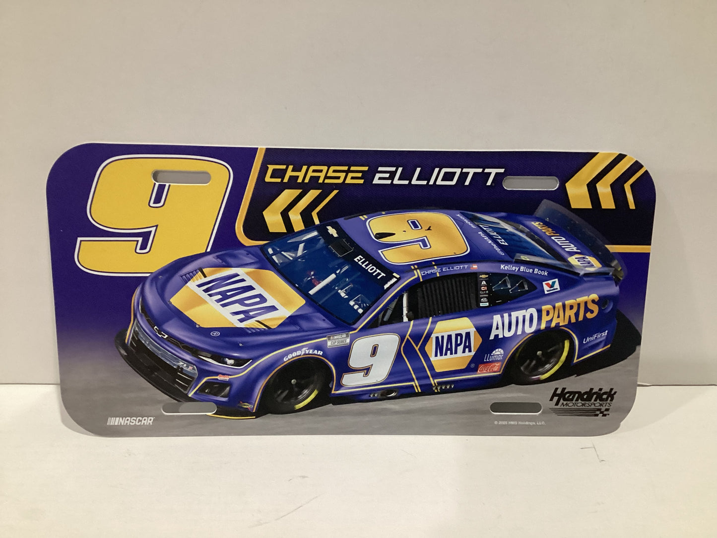 Hendrick Motorsports #9 Chase Elliott NAPA License Plate