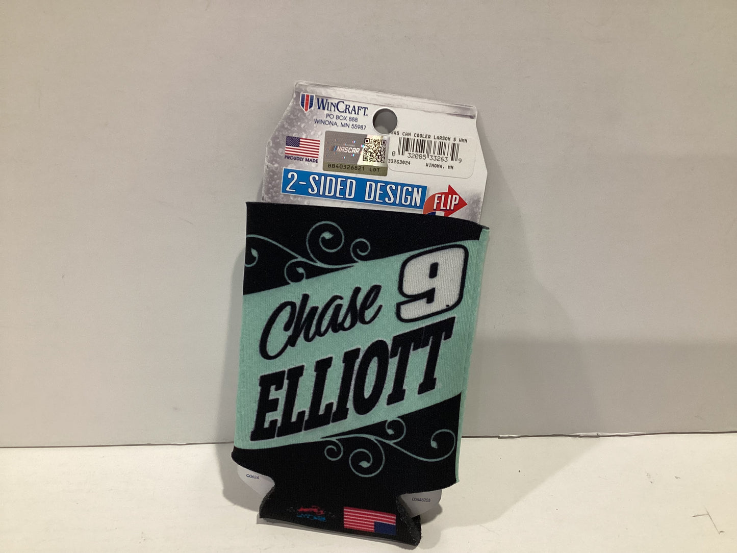Nascar 12 oz. Can Cooler 2-Sided Design #9 Chase Elliott