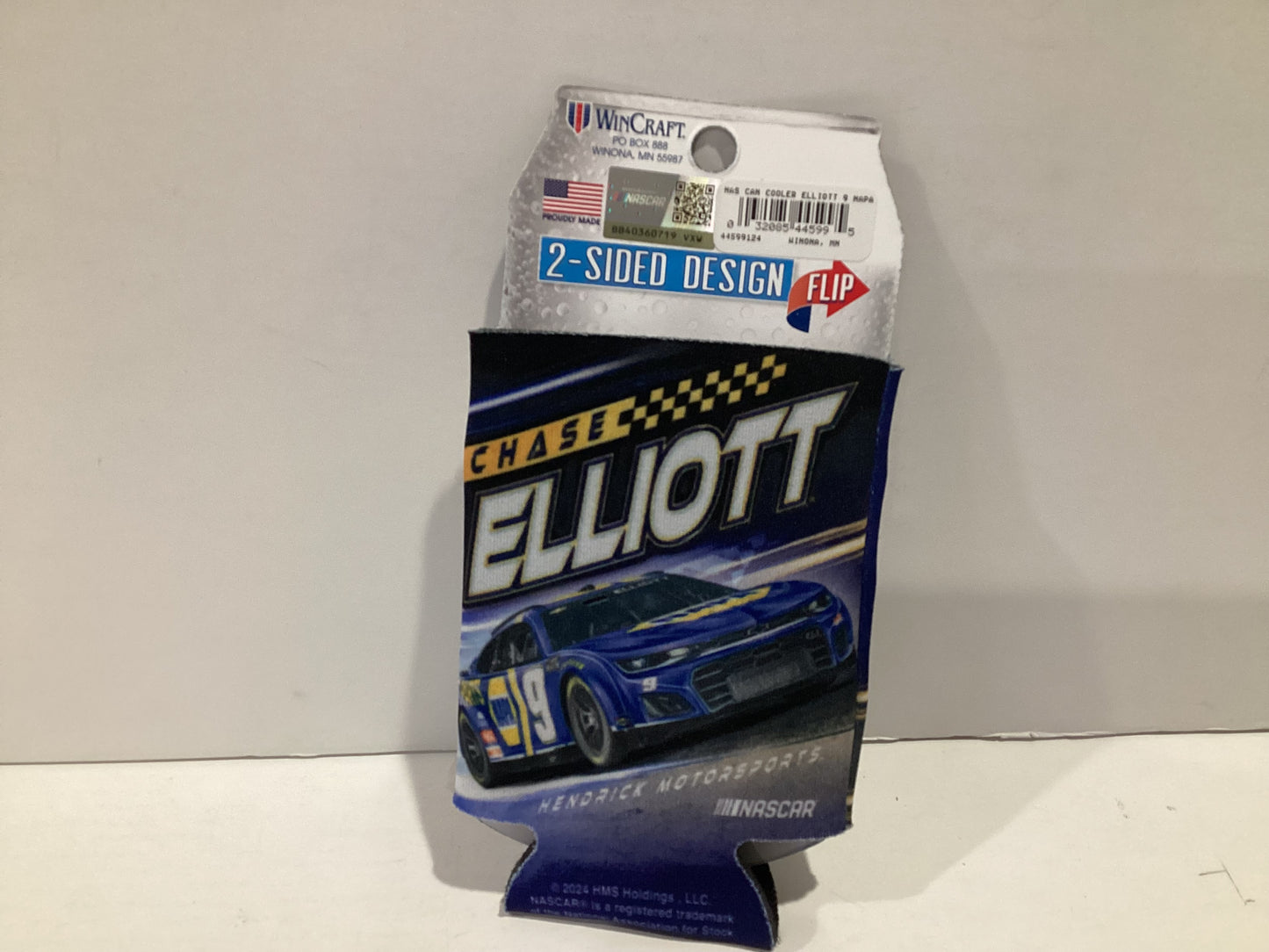 Nascar 12 oz. Can Cooler 2-Sided Design #9 NAPA Chase Elliott