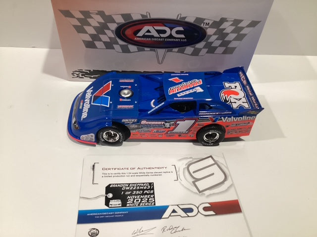 1/24 ADC #1 Brandon Sheppard 2025 Valvoline Dirt Late Model