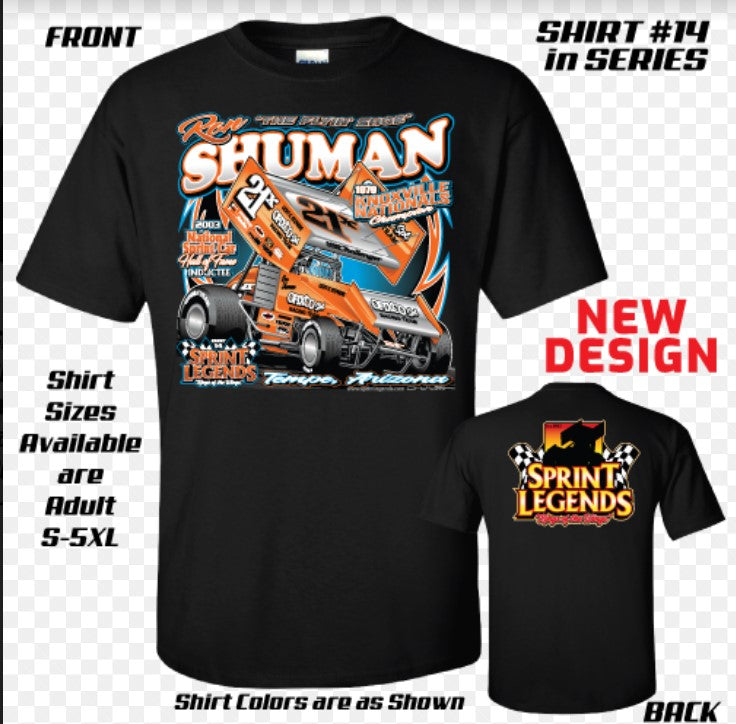 Sprint Legends #21x Ron Shuman T-Shirt