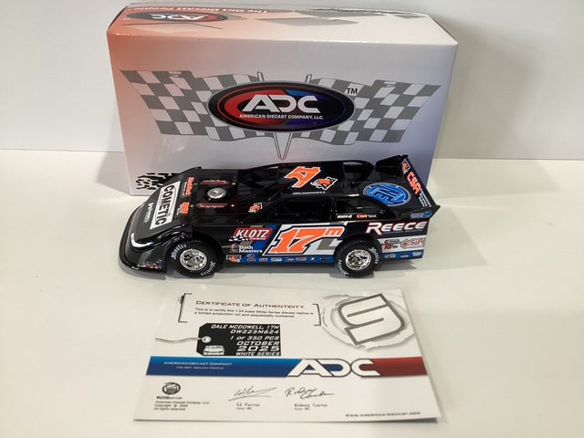 1/24 ADC 2025 #17m Dale McDowell Cometic Reece Klotz Dirt Late Model