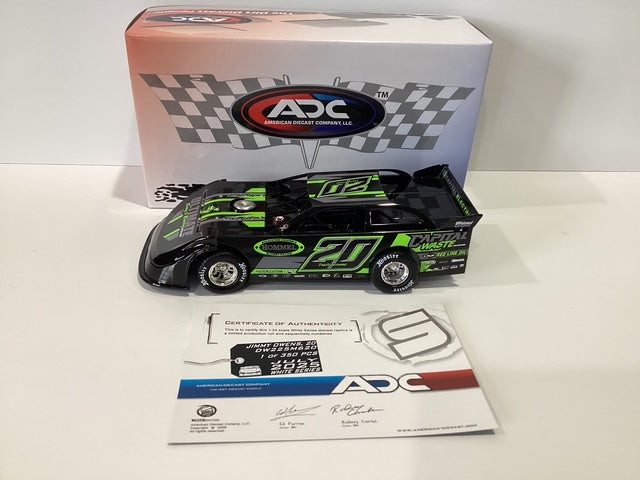 1/24 ADC 2025 #120 Jimmie Owens Ultimate Towing Capital Waste Dirt Late Model
