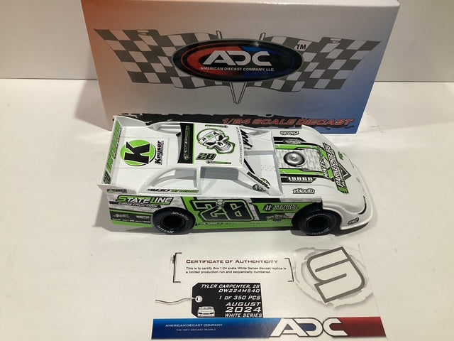 ADC 1/24 2024 Tyler Carpenter Holdren Construction Stateline Construction Late Model