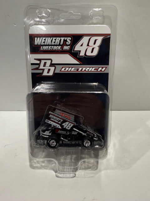 1/50 Acme 2024 #48 Danny Dietrich Weikert's Livestock Sprint Car