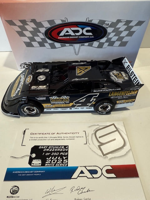 1/24 ADC 2025 #4 Gary Stuhler Langenfelder 50th Anniversary Dirt Late Model