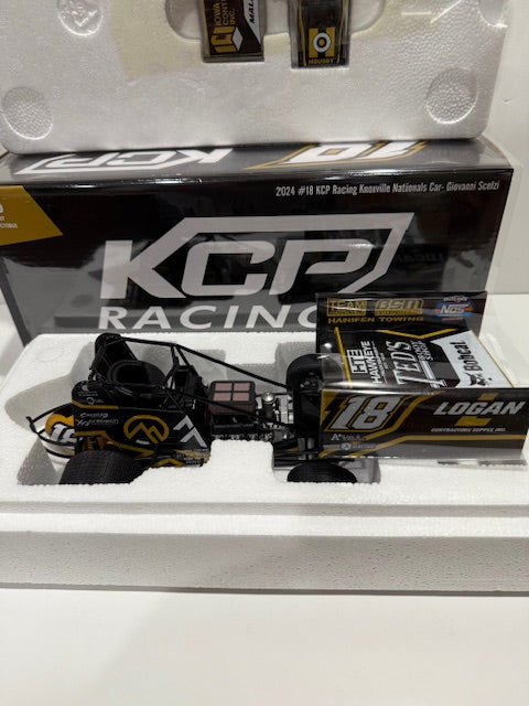 Acme 1/18 2024 #18 Gio Scelzi Logan KCP Racing Knoxville Nationals Sprint Car