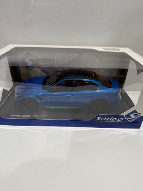 Solido 1/18 2022 Anodized Blue Alfa Romeo Giulia GTA