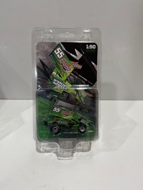 Acme 1/50 2024 #55 Mckenna Haase Interstate Batteries Sprint Car