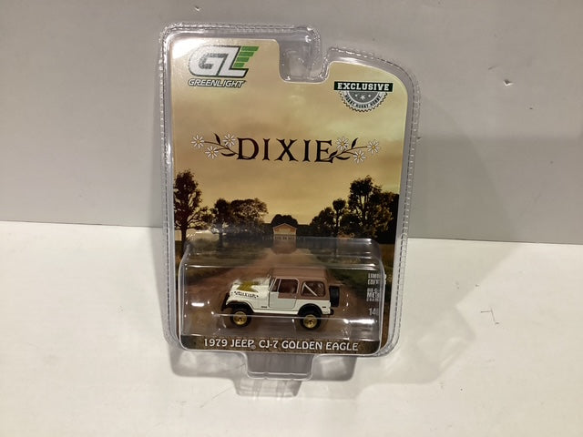 Greenlight 1/64 1979 Jeep CJ-7 Golden Eagle Dixie