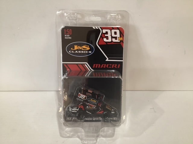 Acme 1/50 2024 #39m Anthony Macro J&S Classics C&D Rigging Sprint Car