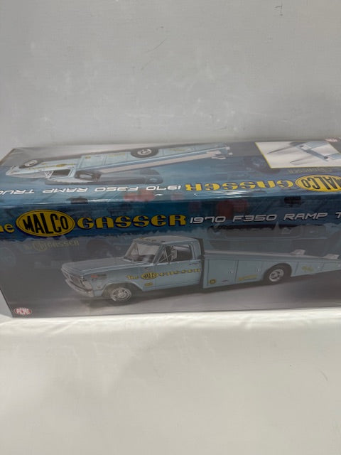 Acme 1/18 Malco Gasser 1970 Ford F350 Ramp Truck