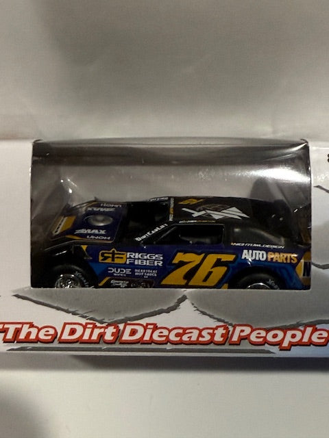 ADC 1/64 #76 Brandon Overton Napa Auto Parts MVT Longhorn Dome Dirt Late Model