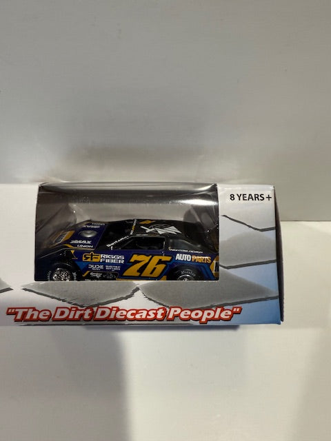 ADC 2024 1/64 #76 Brandon Overton Napa Auto Parts MVT Longhorn Dirt Late Model