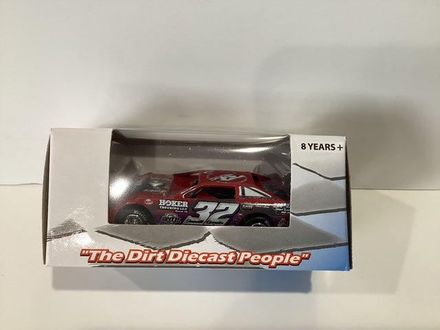 1/64 ADC 2023 #32 Bobby Pierce Hoker Trucking Allgayer Confetti Dirt Late Model