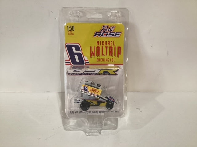 Acme 1/50 2024 #6 Bill Rose Michael Waltrip Brewing Sprint Car