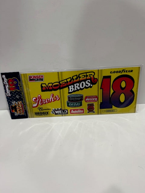 Sprint Legends Danny Smith #18 Moeller Brothers Metal Wing Board