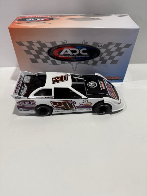ADC 2025 1/24 #20tc Tristan Chamberlain Woodwerx KEG Dirt Late Model