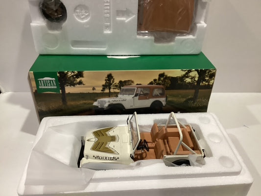Greenlight 1/18 1979 Jeep CJ-7 Golden Eagle Dixie
