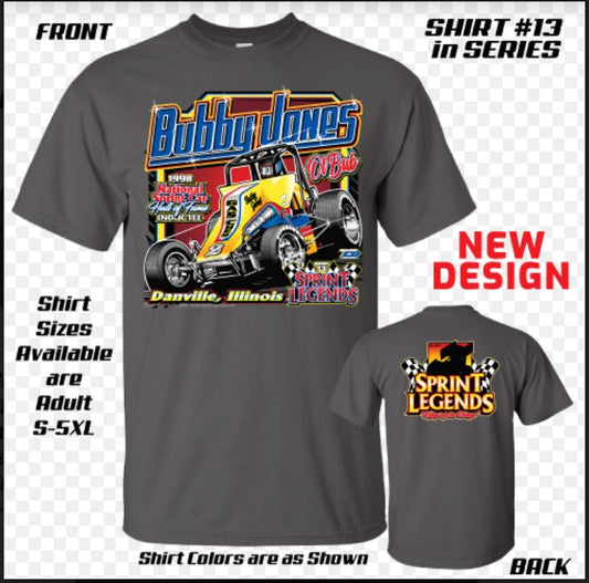 Sprint Legends #2 Bubby Jones T-Shirt