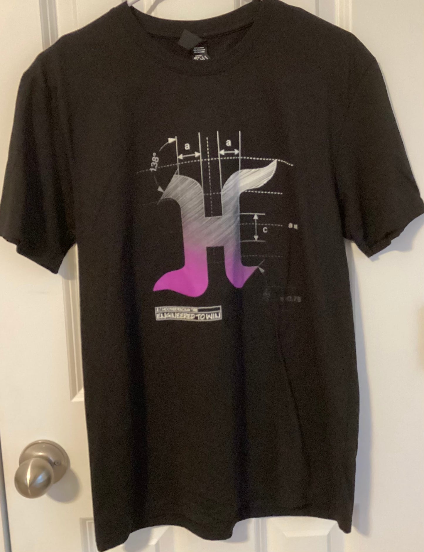 Hoosier Black T-shirt- Men's