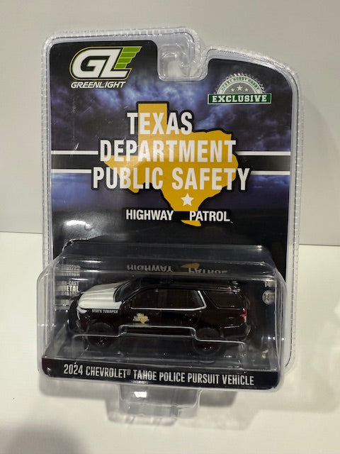 1/64 Greenlight 2024 Chevrolet Tahoe Police Pursuit Vehicle