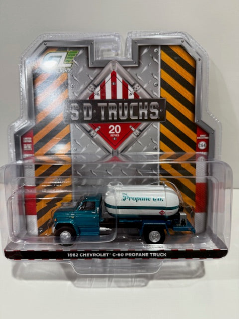 1/64 Greenlight 1982 Chevrolet C-60 Propane Truck