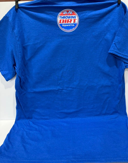 NEW! Throwing Dirt American Tradition 2026 Dirt Late Model Gildan Ultra Cotton T-shirt