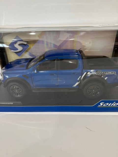 1/18 Solido Ford Ranger Raptor Blue Lightning 2024
