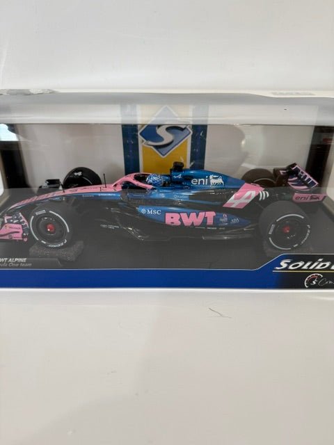 1/18 Solido Pierre Gasly #10 Alpine A525 Blue GP Bahrain 2025