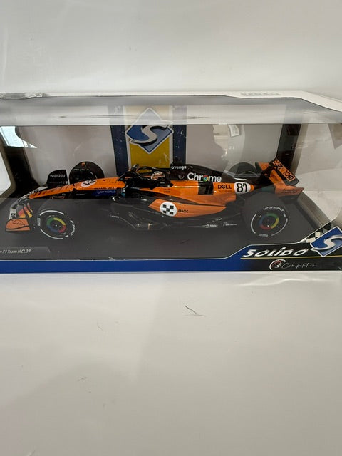 1/18 Solido Oscar Piastri McLaren #81 GP Monaco 2025