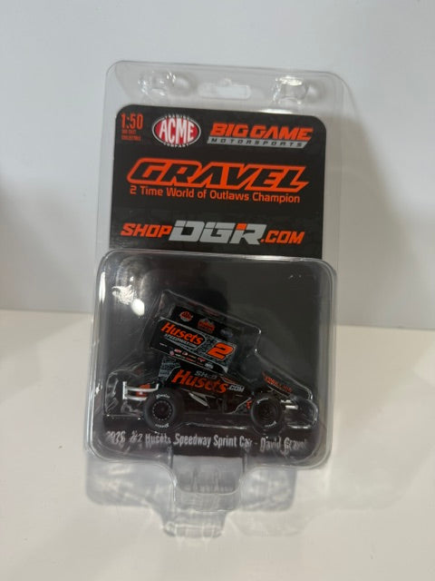 1/50 ACME David Gravel #2 Husets Speedway 2026 Sprint Car