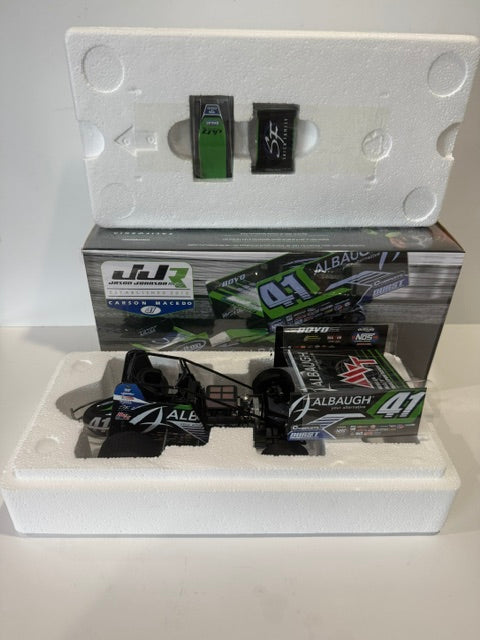 1/18 ACME Carson Macedo #41 Jason Johnson Racing 2026 Sprint Car