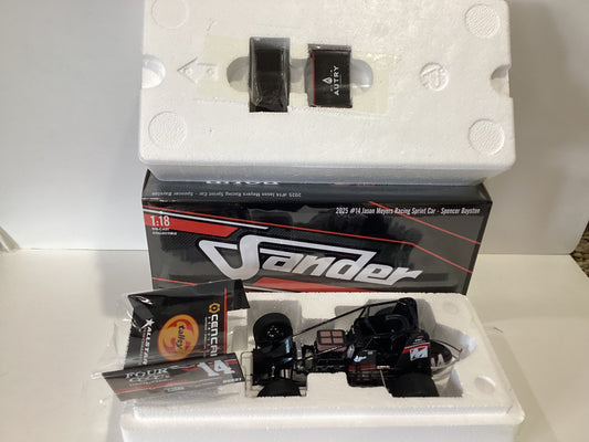 1/18 ACME Spencer Baston #14 Jason Meyers Racing 2025 Sprint Car
