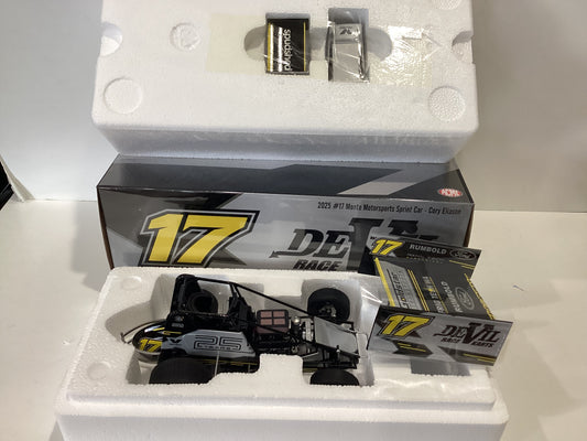 1/18 ACME Cory Eliason #17 Monte Motorsports 2025 Sprint Car