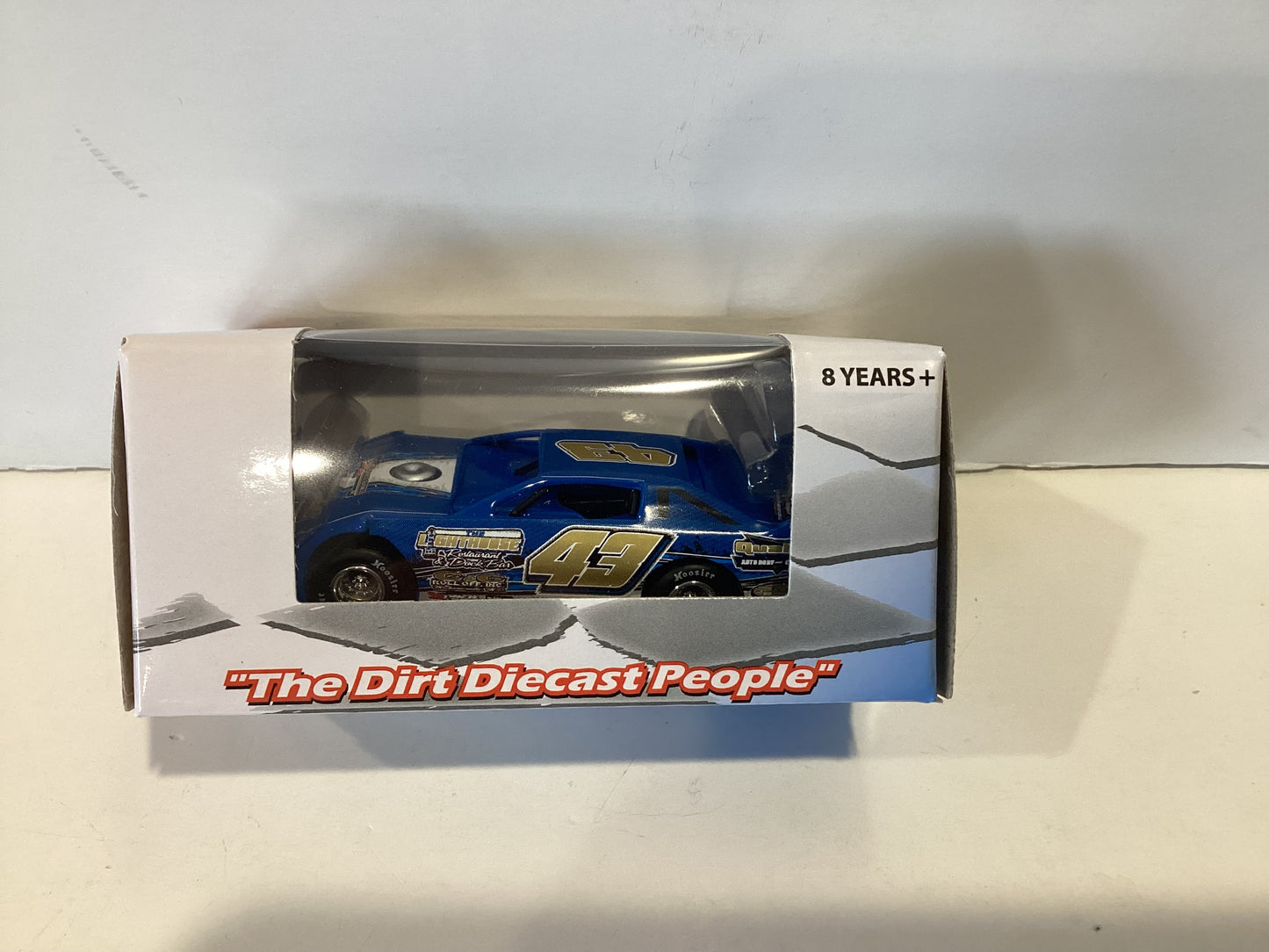 1/64 ADC Jarrett Edwards #43 D&S Glass Service 2025 Dirt Late Model