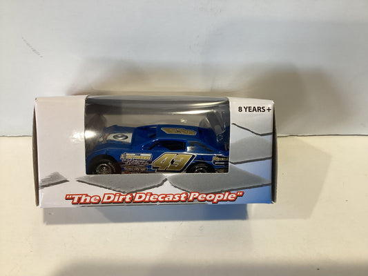 1/64 ADC Jarrett Edwards #43 D&S Glass Service 2025 Dirt Late Model