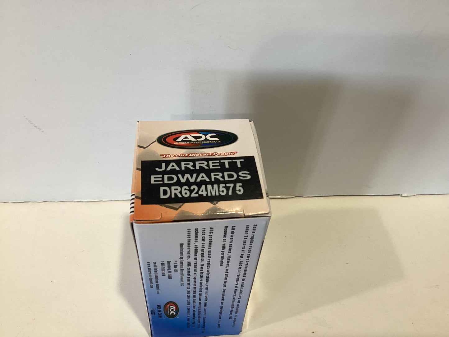 1/64 ADC Jarrett Edwards #43 D&S Glass Service 2025 Dirt Late Model