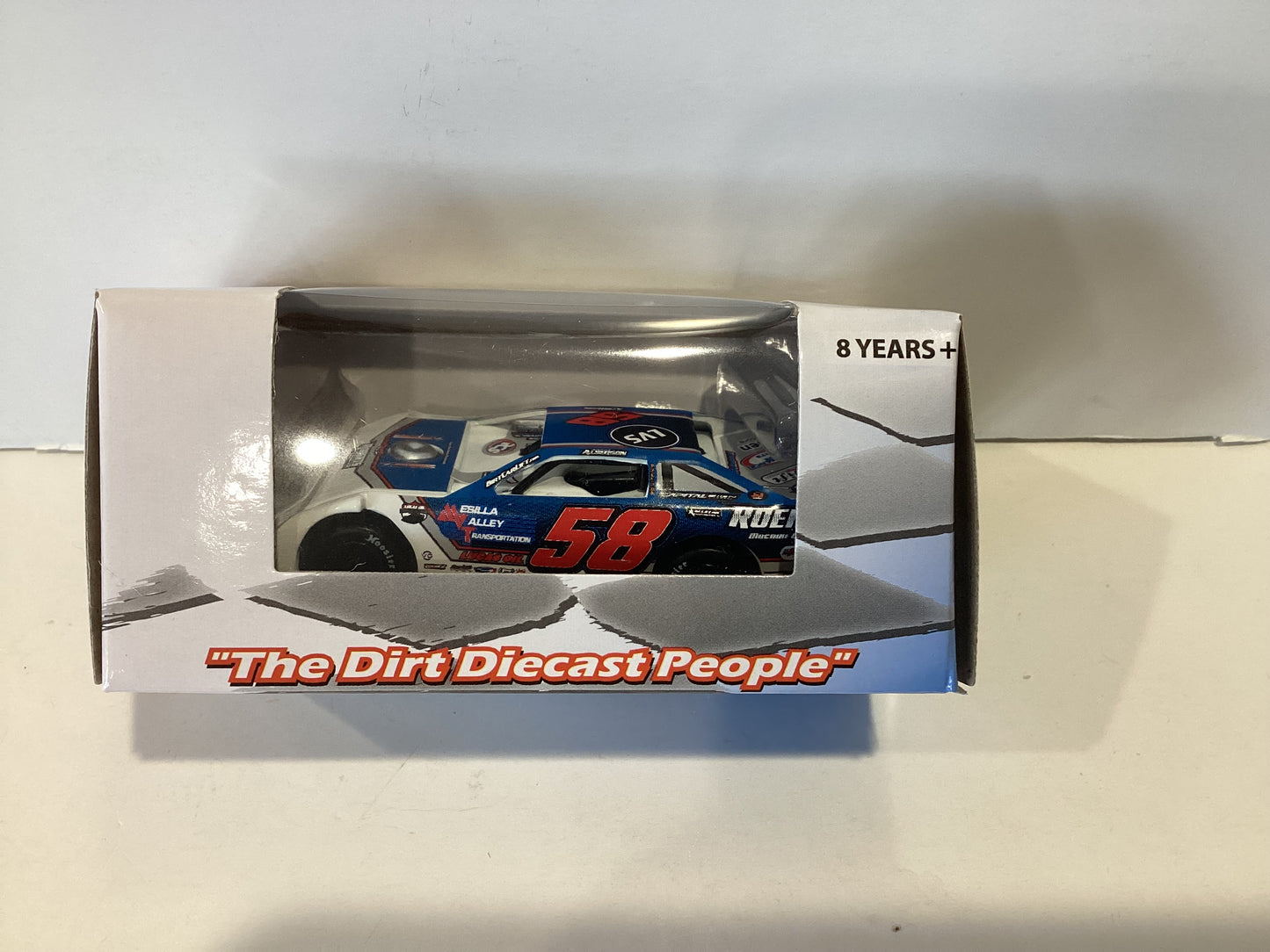 1/64 ADC Garrett Alberson #58 Sunoco 2025 Dirt Late Model