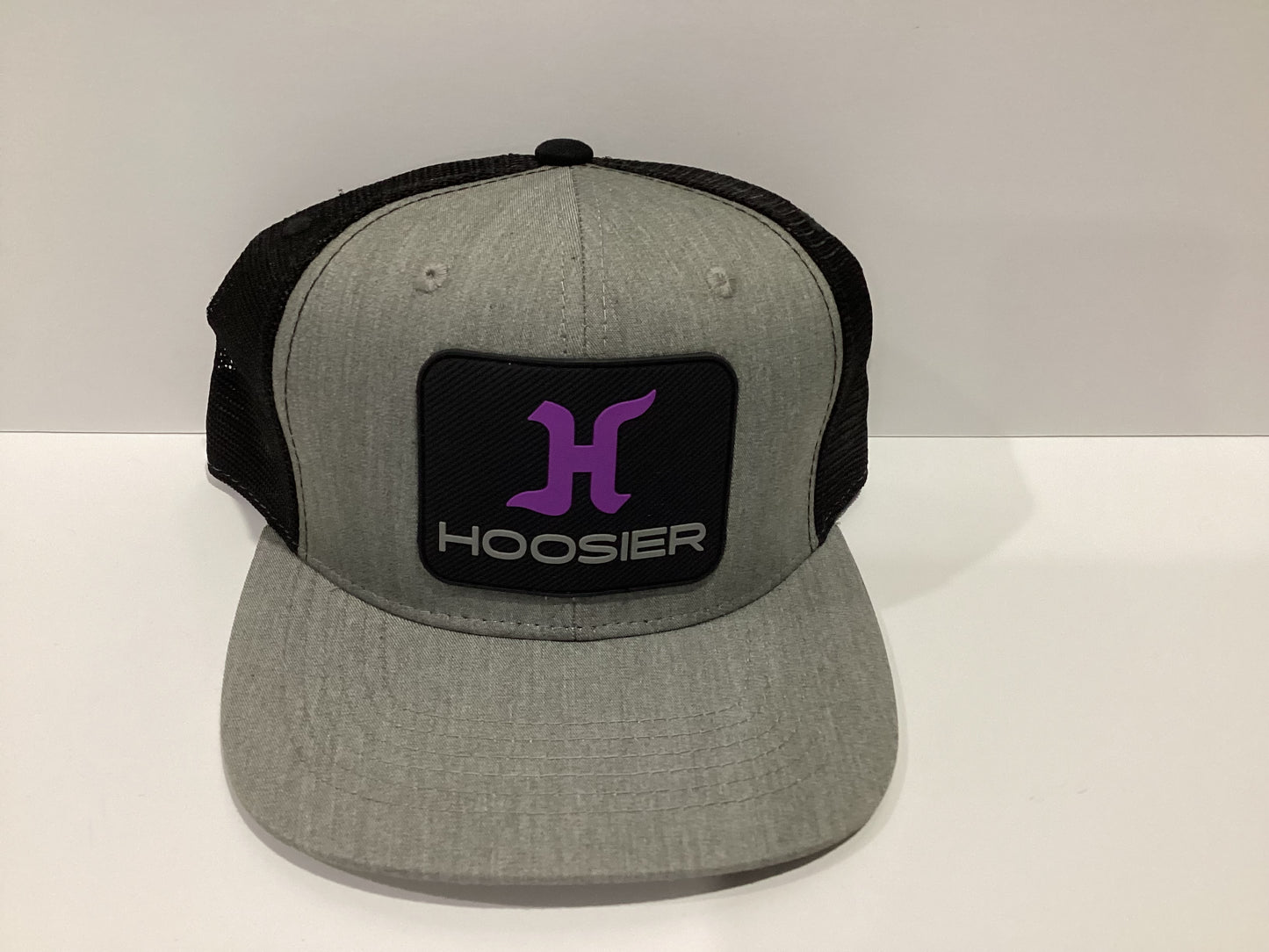 Hoosier Gray/Black Adjustable Trucker Hat